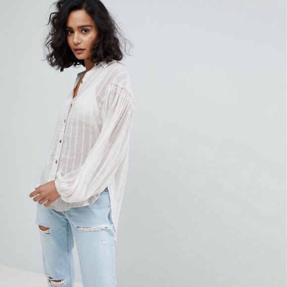 NWT Free People Headed To The Highlands Shirt - Picture 7 of 8